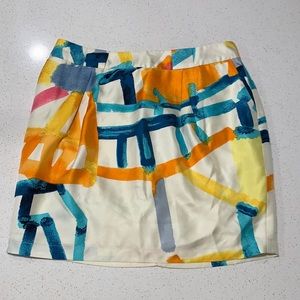 See by Chloé Orange Skirt